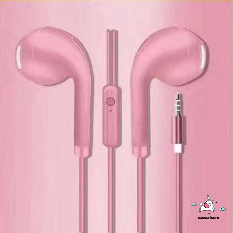 U19 Headset Musik Over Ear Hifi 3.5mm Warna Macaron Dengan Kabel 1.2m