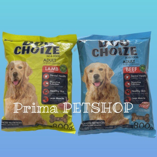 DOG CHOIZE ADULT MAKANAN ANJING 800 gram