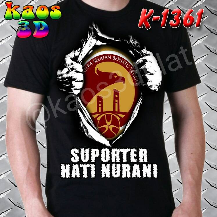 Kaos Sriwijaya FC di Hati