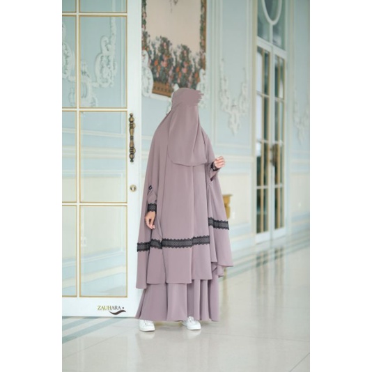 Mayra & Hilya by zauhara/gamis zauhara/set syari