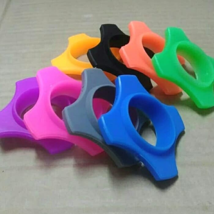 Karet Gelang Mic Warna / Holder Mic / Penahan Mic / Anti Roll Mic