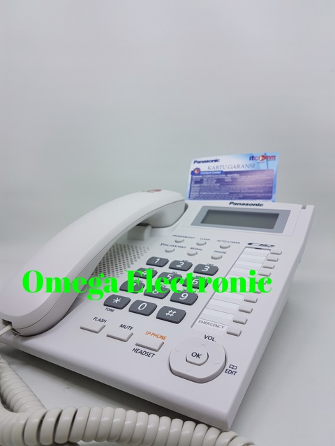 Panasonic KX-TS885ND - Telepon Rumah Kantor Single Line Telpon KX-TS 885 ND