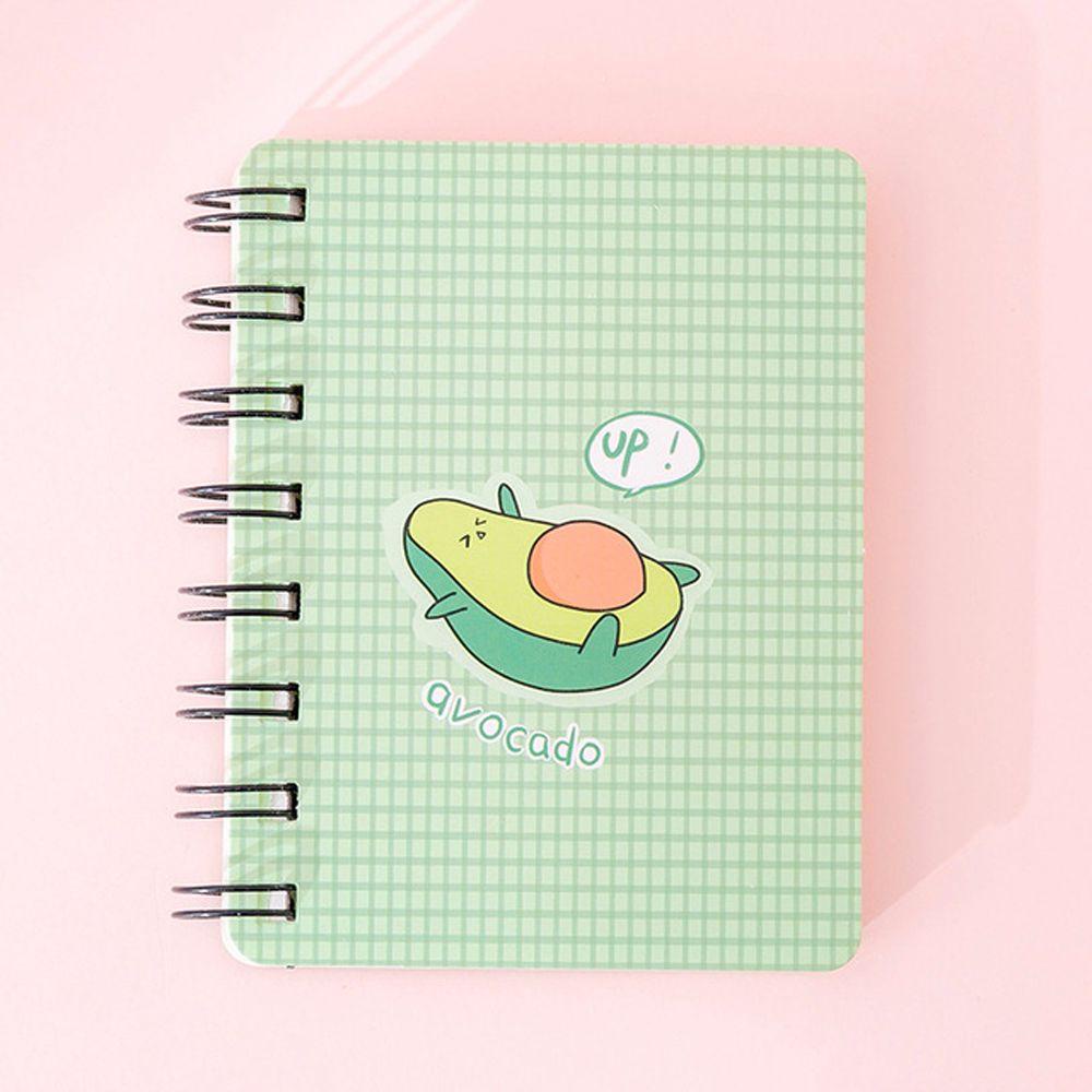 [Elegan] Coil Notepad Portable Anak Memo Pad Mini Sekolah Kantor Supply A7 Stationery Diary Book