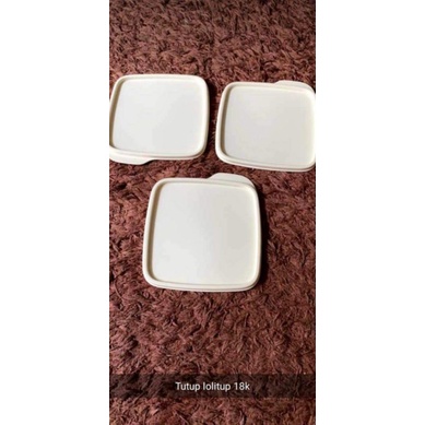 seal lolly tup tutup tempat makan lolly tup