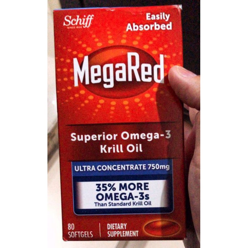 MegaRed - Superior Omega 3 Krill Oil - Schiff
