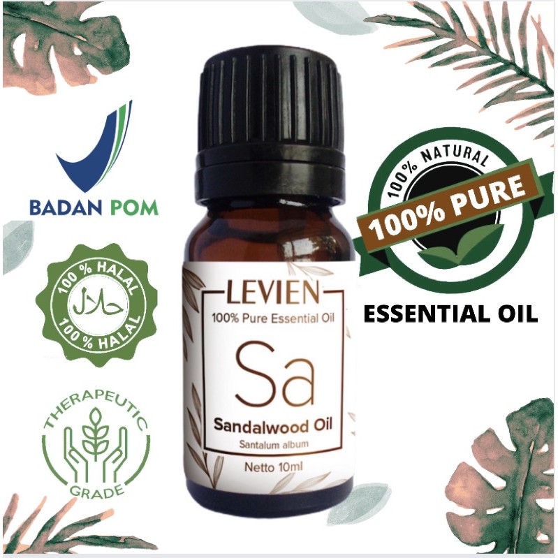 LEVIEN 100% PREMIUM PURE ESSENTIAL OIL “SANDALWOOD”