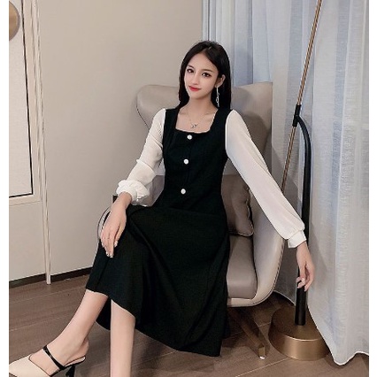 *DRESS LIRA SCUBA/DRESS CASUAL WANITA/DRESS KOREA WANITA