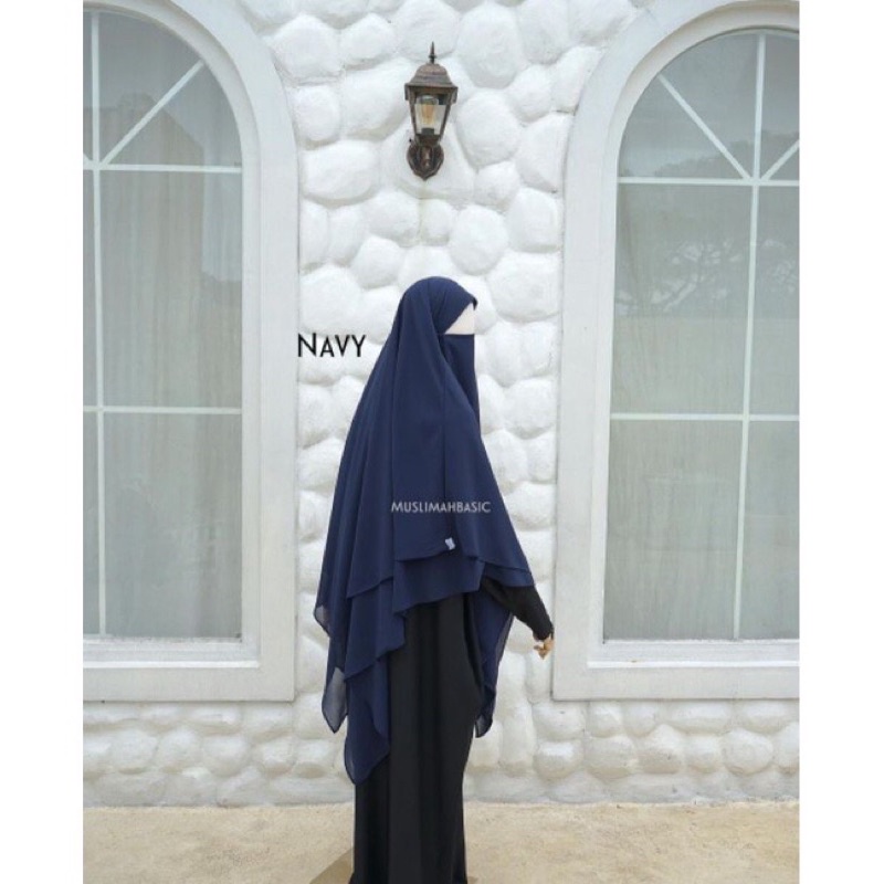 FK INSTANT SHAFIYA MUSLIMAH BASIC NAVY SIZE 1