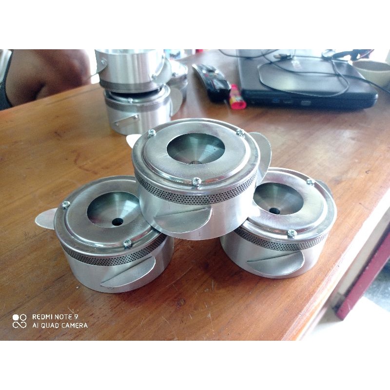 tungku cor twister aluminium NEW ATT diameter 10 cm