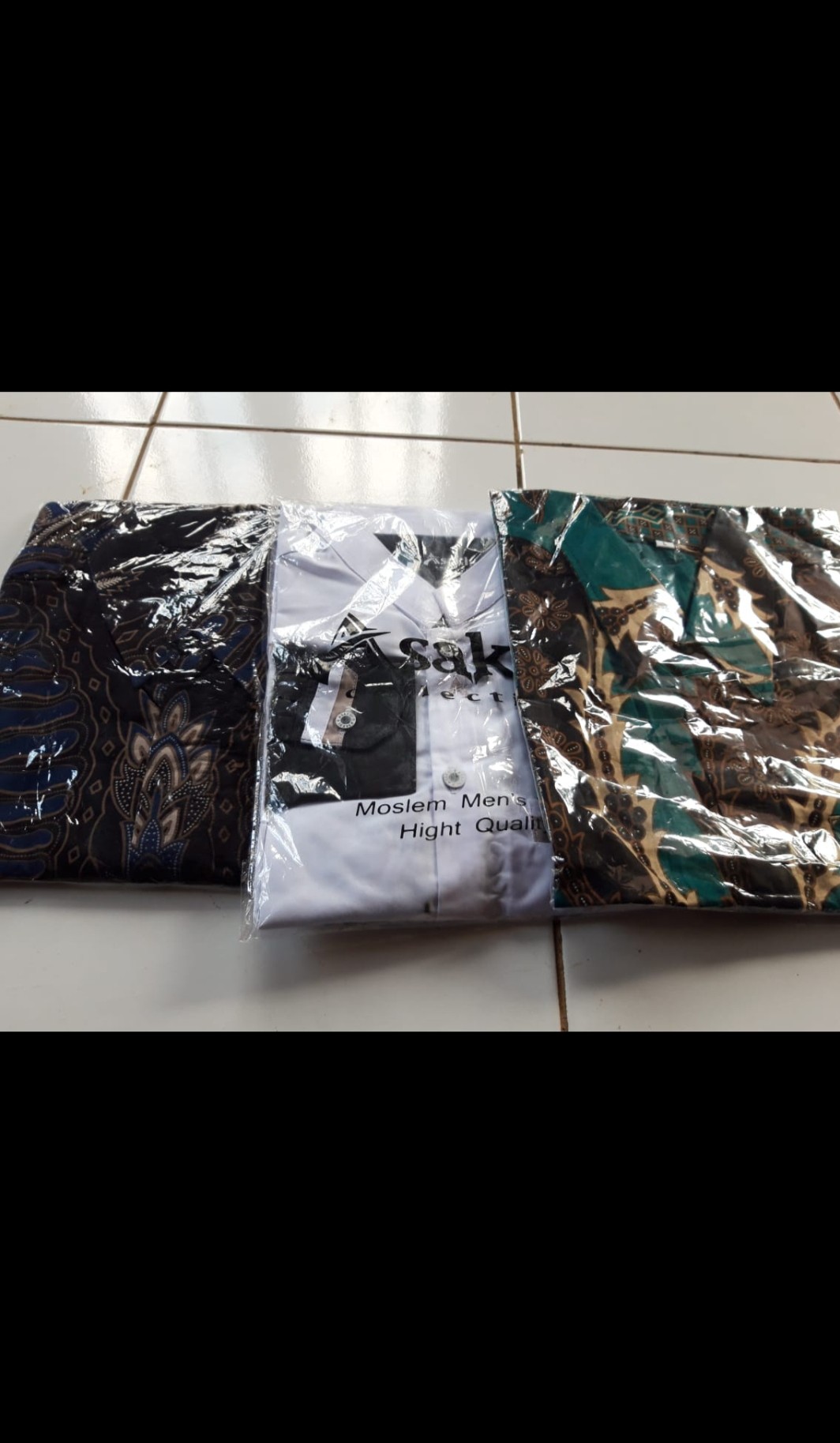 Atasan Hem Batik Pria Lengan Pendek New Motif Termurah