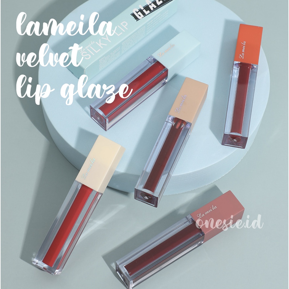 LAMEILA Velvet Lip Glaze Lipstik Pelembab Lipstick LA061