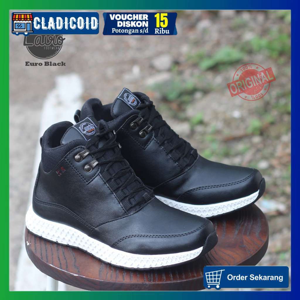 Sepatu Pria Casual Sneakers Lavio Euro Original Sneaker Outdoor Model Keren dan Trendi Murah Terbaru