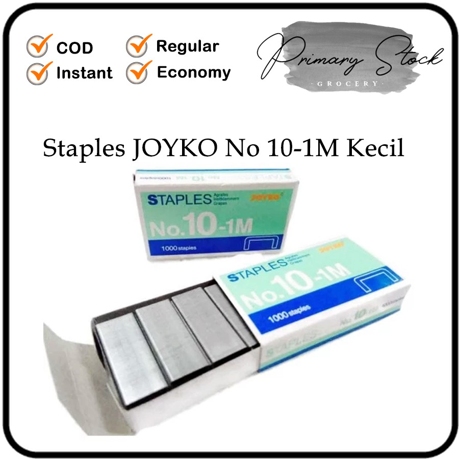 

Isi Staples No 10 Refill Steples Stapler JOYKO Kecil Isi Hekter