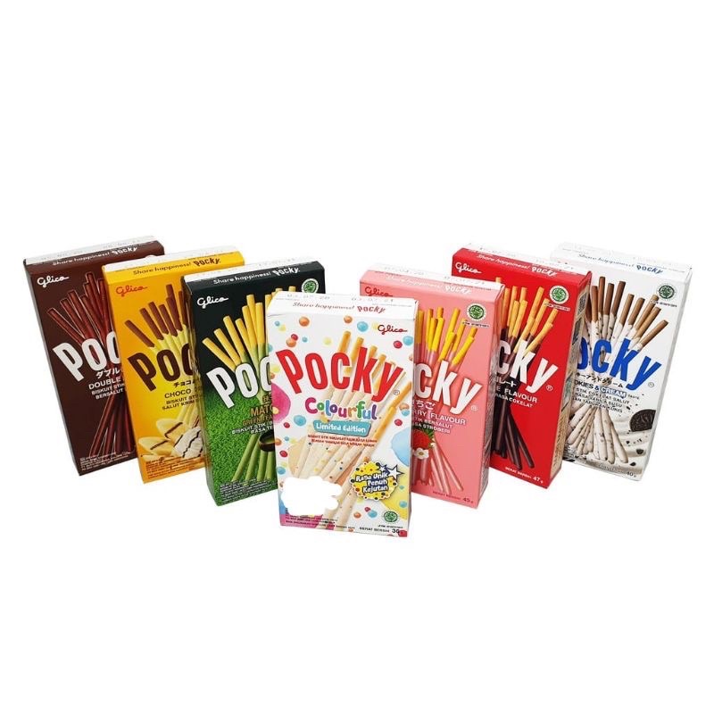 

POCKY GLICO ALL VARIANT