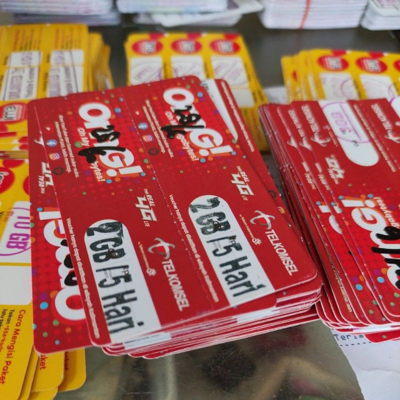 Voucher Telkomsel 2 gb