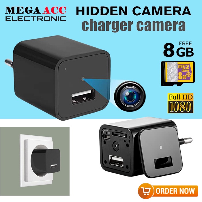 Spy Camera USB Charger Adaptor