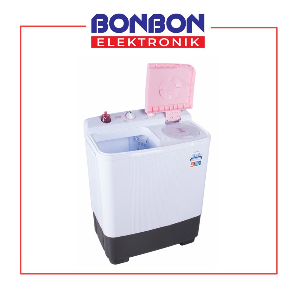 Sanken Mesin Cuci 2 Tabung 7KG TW-8660 / TW8660 / TW-8660EPK