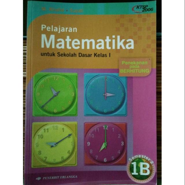 Pelajaran Matematika Untuk SD Kelas 1 Semester 2 - 1B KTSP 2006