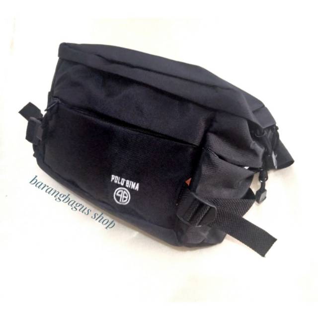 Waist Bag / Tas Selendang Pria Import keren POLO BIMA