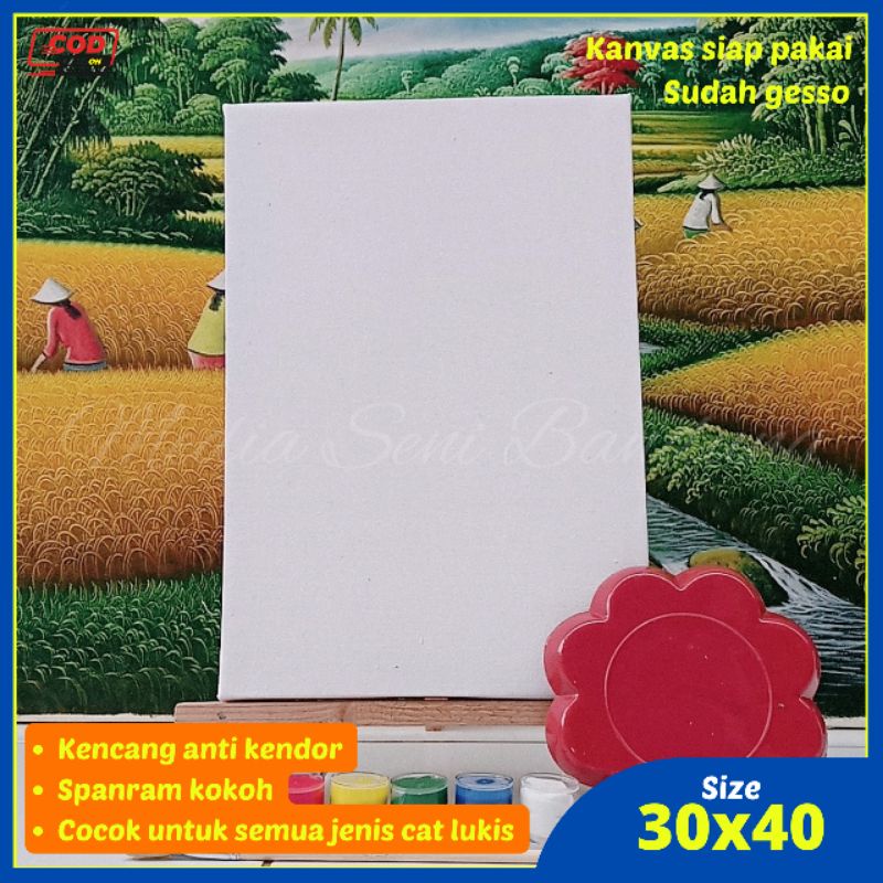 

Kanvas Canvas Kanfas Alat Lukis Melukis 30x40 cm Anak Kecil Mini Sketsa Putih Polos Tebal Murah Termurah Berkualitas Premium Prapatan