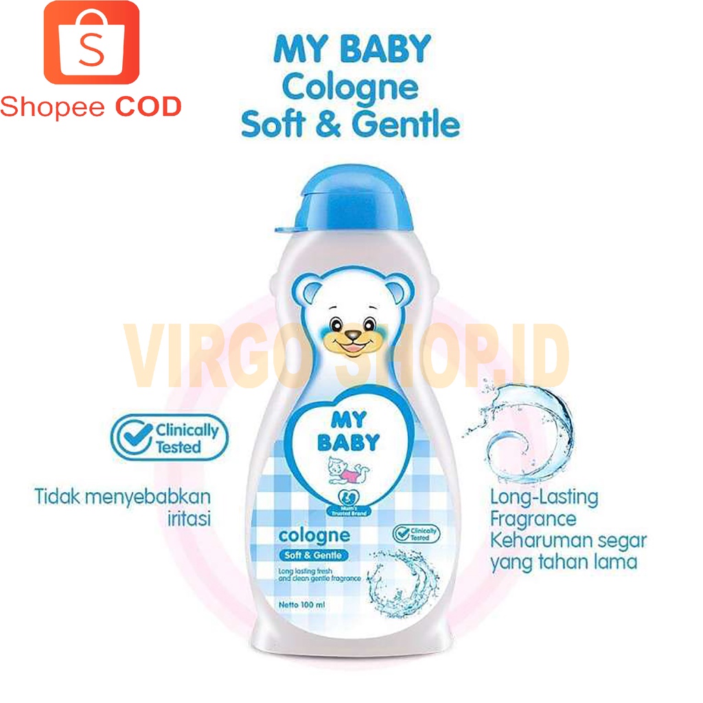 My Baby Cologne Soft &amp; Gentle Sweet Floral 100ml / Parfume Cologne Baby / Parfum / Parfum Bayi / Baby Cologne / Parfum Baby / Parfume