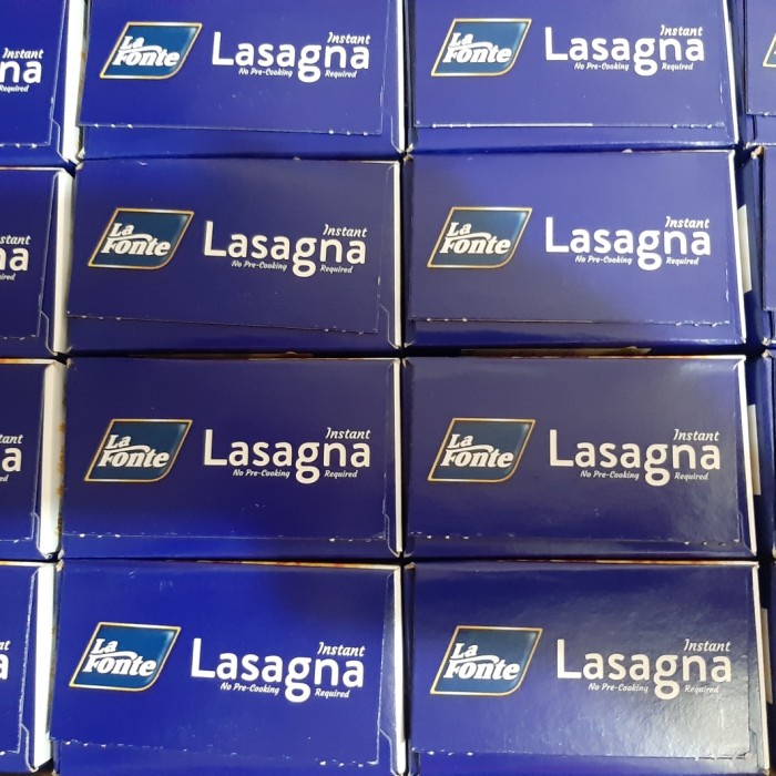 

Ss5g La Fonte Lasagna 450Gram Instan - 230Gr Ff0415