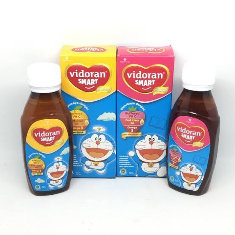 Vidoran Smart Vitamin Sirup 100 ml / Vitamin Anak / Vitamin Vidoran