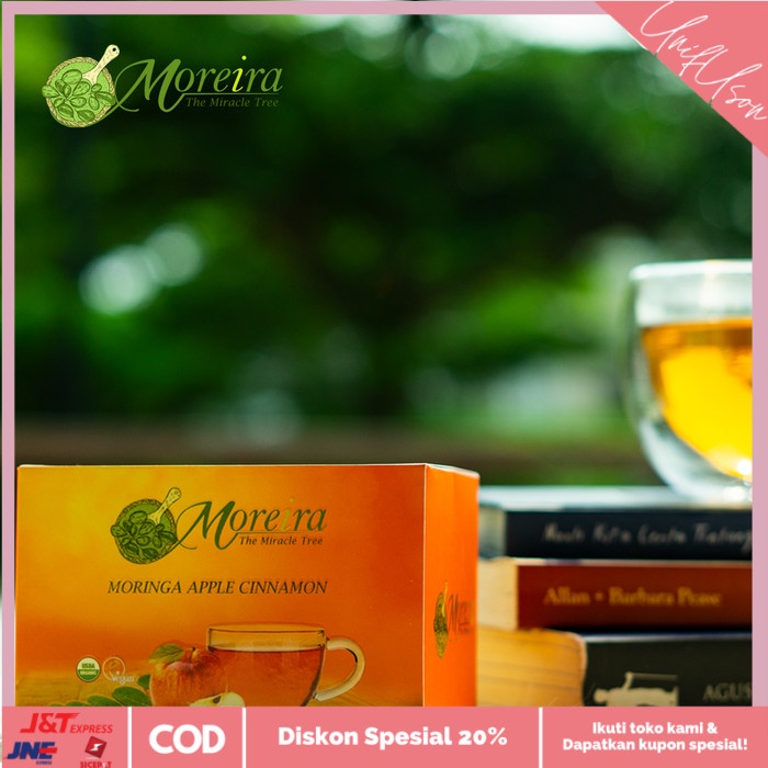 

⭐COD⭐ Moringa Apple Cinnamon/ Teh Kelor Apel Kayumanis