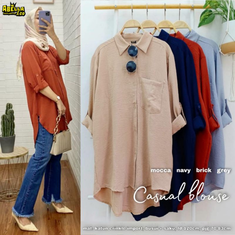 casual blouse by abella