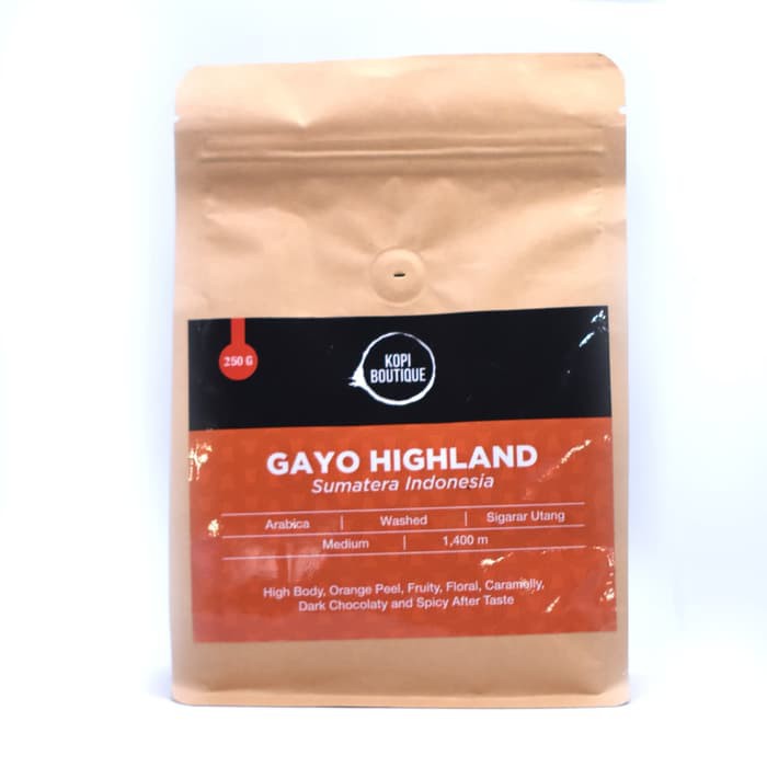 

Kopi Arabica Gayo Highland 250gr