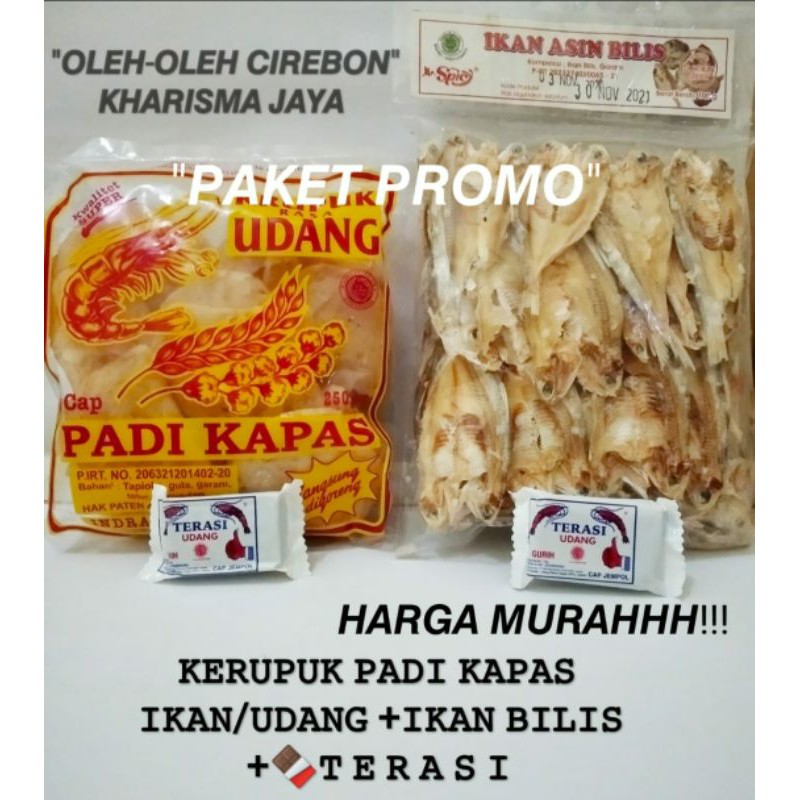 

KERUPUK PADI KAPAS UDANG/IKAN + IKAN ASIN BILIS TIGA WAJA KERUPUK IKAN