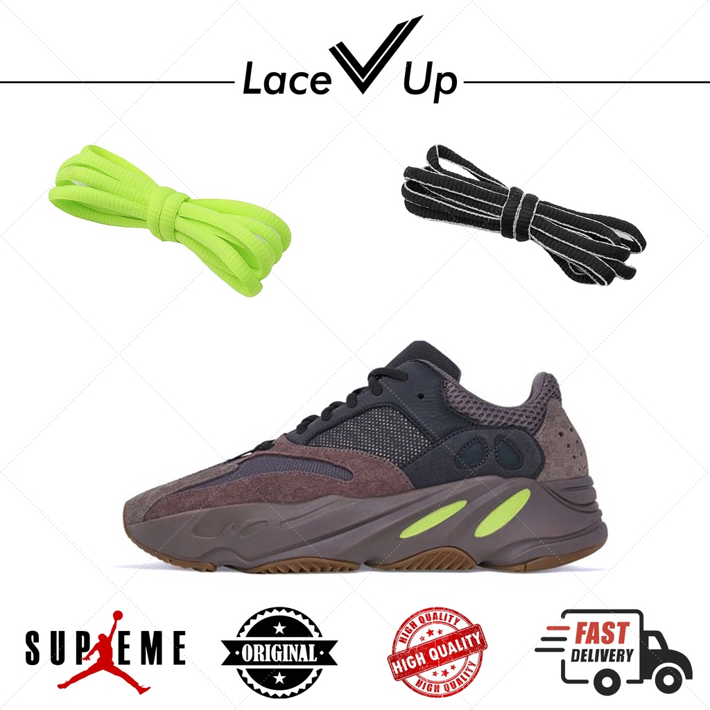 Tali Sepatu Oval Yeezy 700 Mauve | Yeezy 700 Mauve Laces