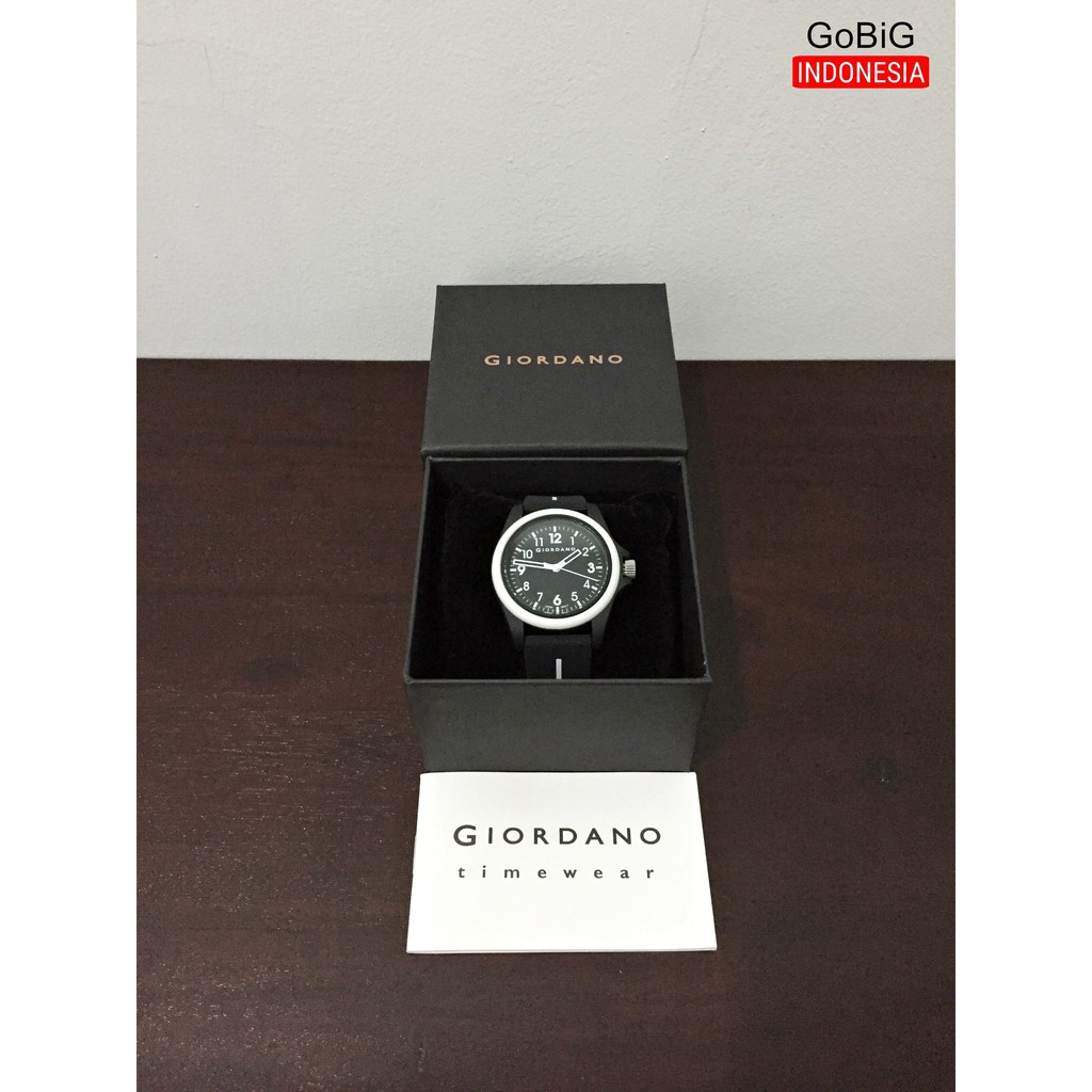 Jam Tangan Giordano GD-2132-77 Black Original