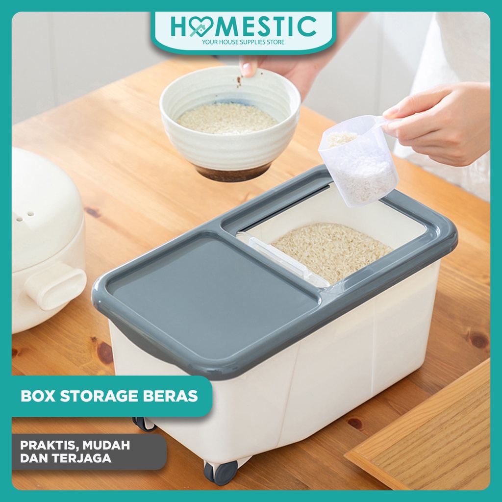 Tempat Beras Kacang Tempat Penyimpanan Makanan Rice Storage / Tempat Penyimpanan Beras / Tempat Penyimpanan Kacang