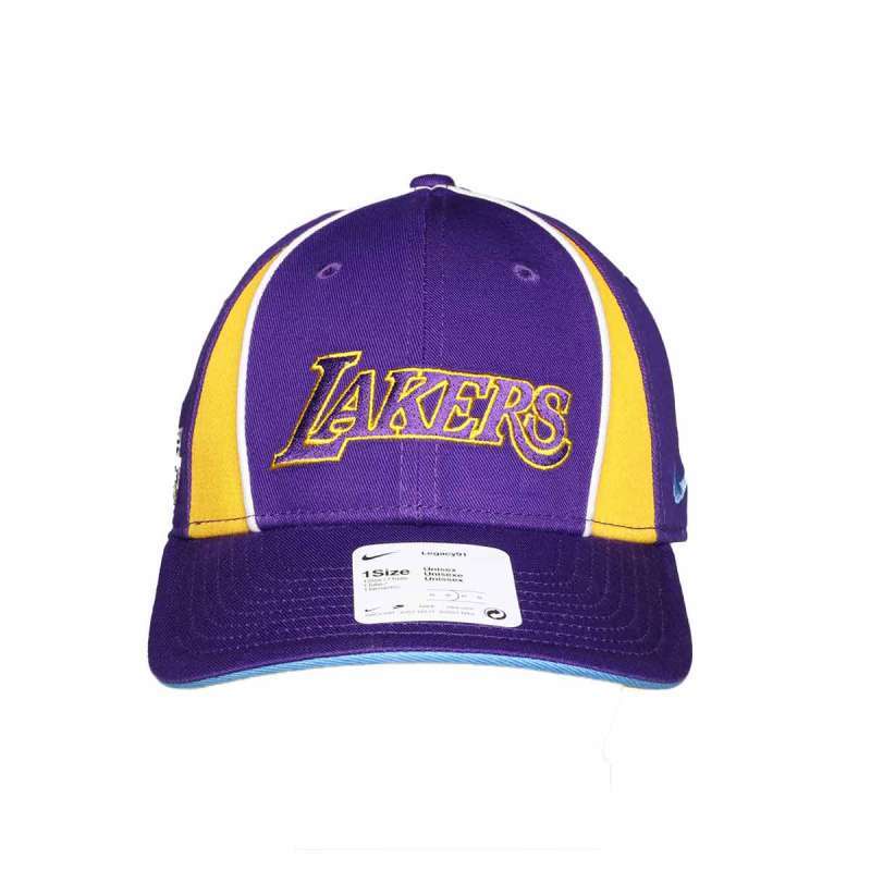 NIKE LOS ANGELES LAKERS LEGACY 91 NBA PURPLE CAP