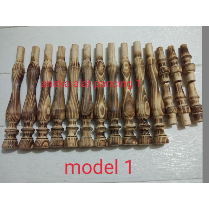 GAGANG KAYU UDANG JATI BELANDA SALAI/GAGANG KAYU JORAN 16MM