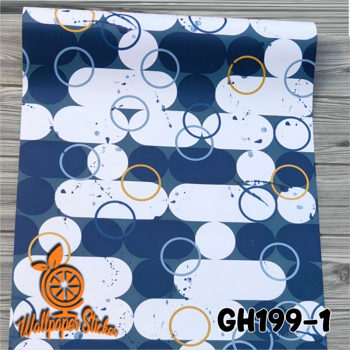 TERMURAH [COD BAYAR DITEMPAT] Wallpaper Dinding Premium Bubble 45CM X 10M