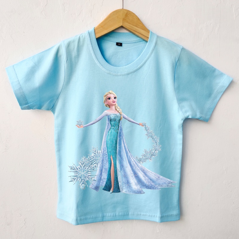 Kaos anak perempuan princess 2