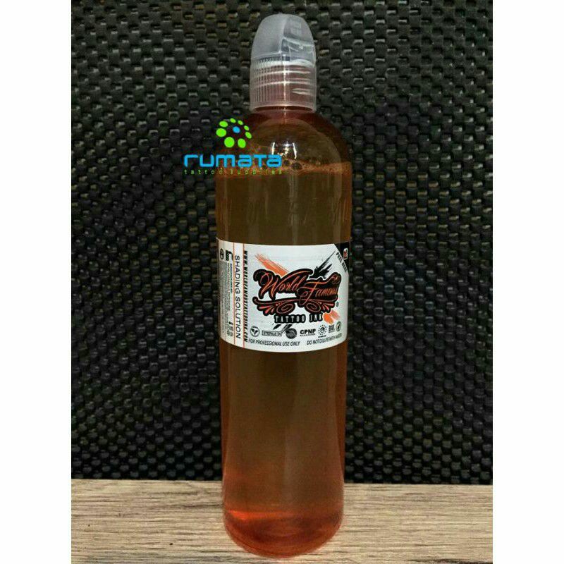 World Famous Shading Solution Color Enhancer Campuran Pengencer Tinta Tattoo 1/2 - 1 - 2 - 4oz USA O