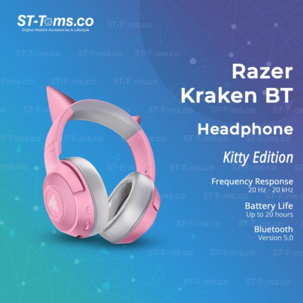 Unik Razer Kraken BT Headset Kitty Edition Murah