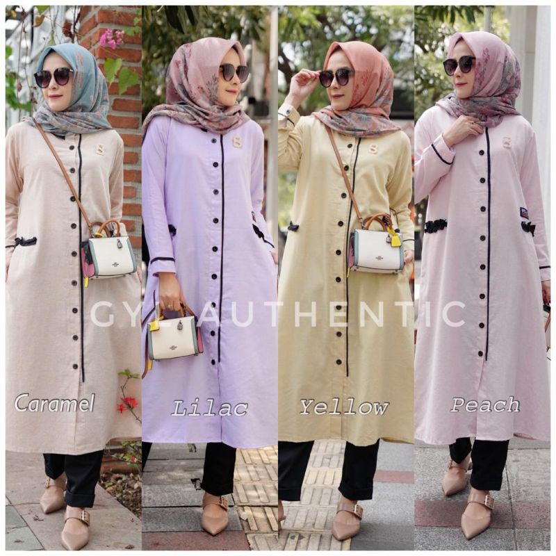 Set long Tunik dan celana by Gyl