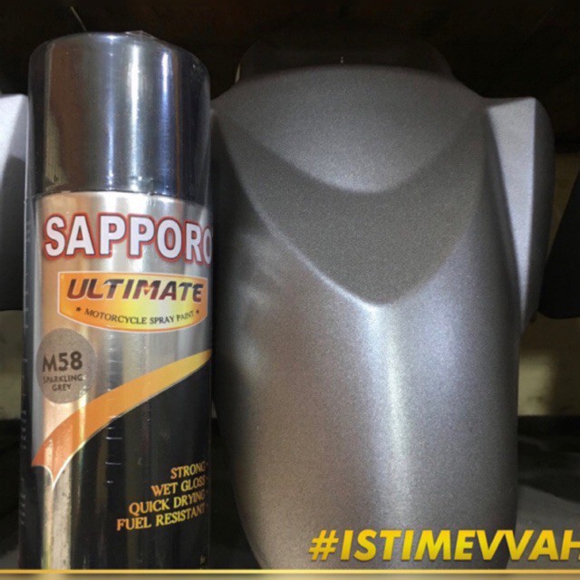 Cat Semprot Sapporo Ultimate M58 Sparkling Grey / Sapporo Spray / Pilok / Pylox