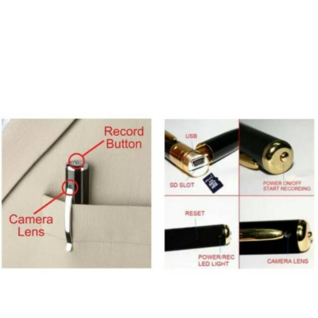 Pena Mini Usb Dv Kamera - Kamera Pen Camcorder