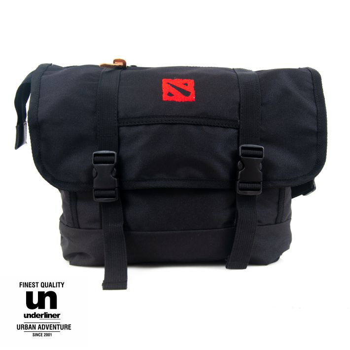 Tas Dota 2 - tas gaming - mobile legend - PUBG - Dota - Dota2 - selempang -Dota series sling bag SD1