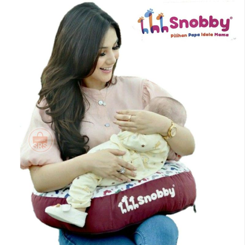 Snobby (2in1) Bantal Menyusui + Gesper Seri Squirrel / Bansui Bayi Multigungsi BANSUI SQUIREL TPB 5621