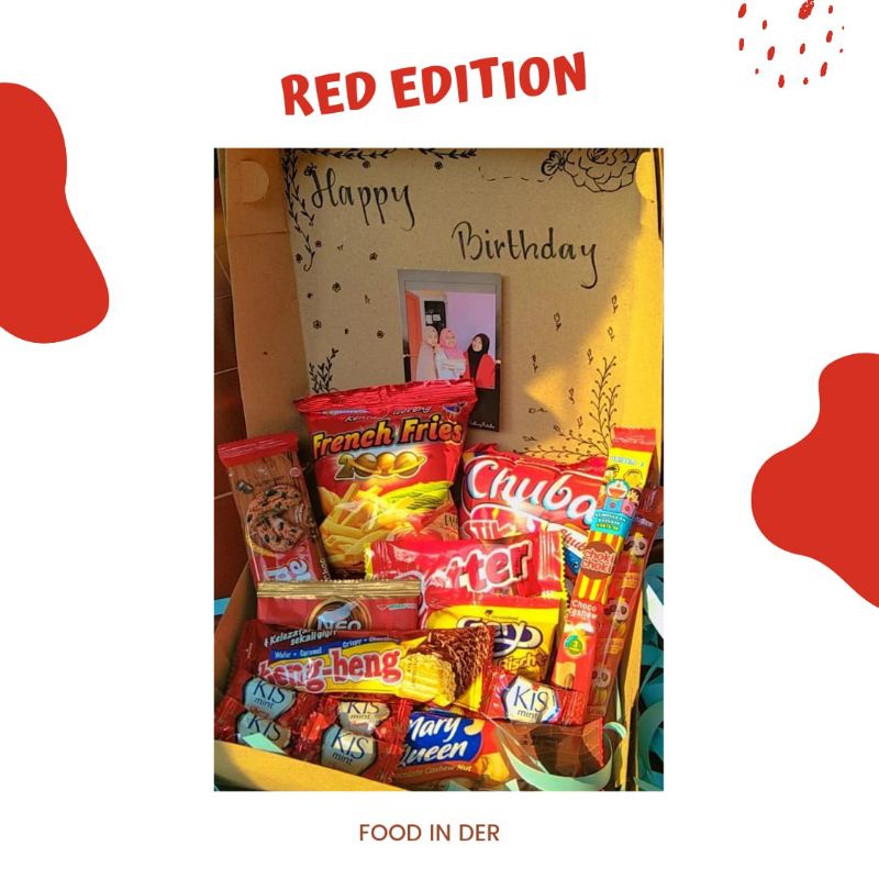 

SNACK BOX/GIFT BOX/HAMPERS TERMURAH/HAMPERS KERUDUNG/HAMPERS LUCU/HAMPERS PACAR