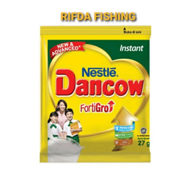 

SUSU DANCOW PUTIH -RASA VANILLA -KEMASAN SACHET 27 gr