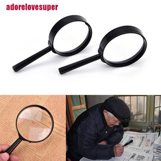 High Cost Performance 1pcs Magnifier 60mm Handheld 5x Magnifying Glass Handheld Low Vision Reading Shopee Indonesia