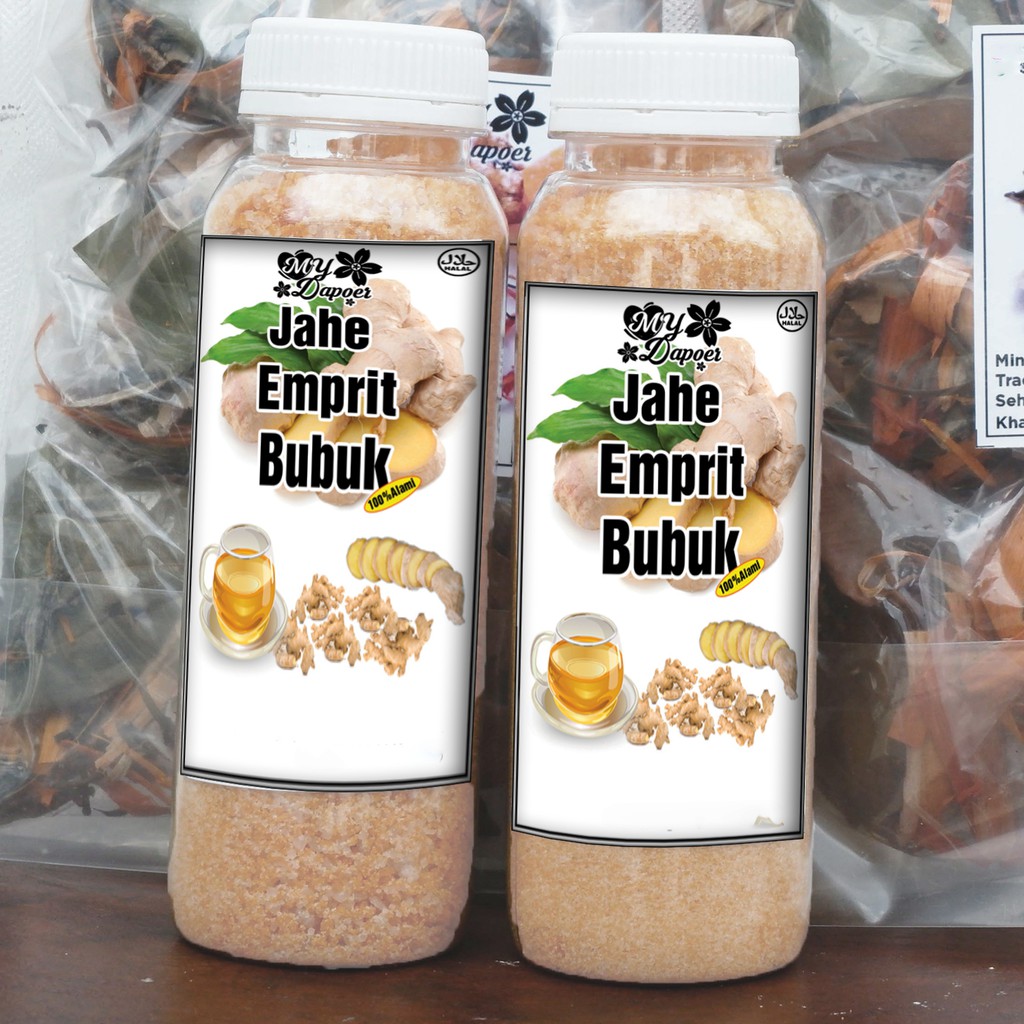 

JAHE EMPRIT BUBUK MY DAPOER MINUMAN HERBAL TRADISIONAL