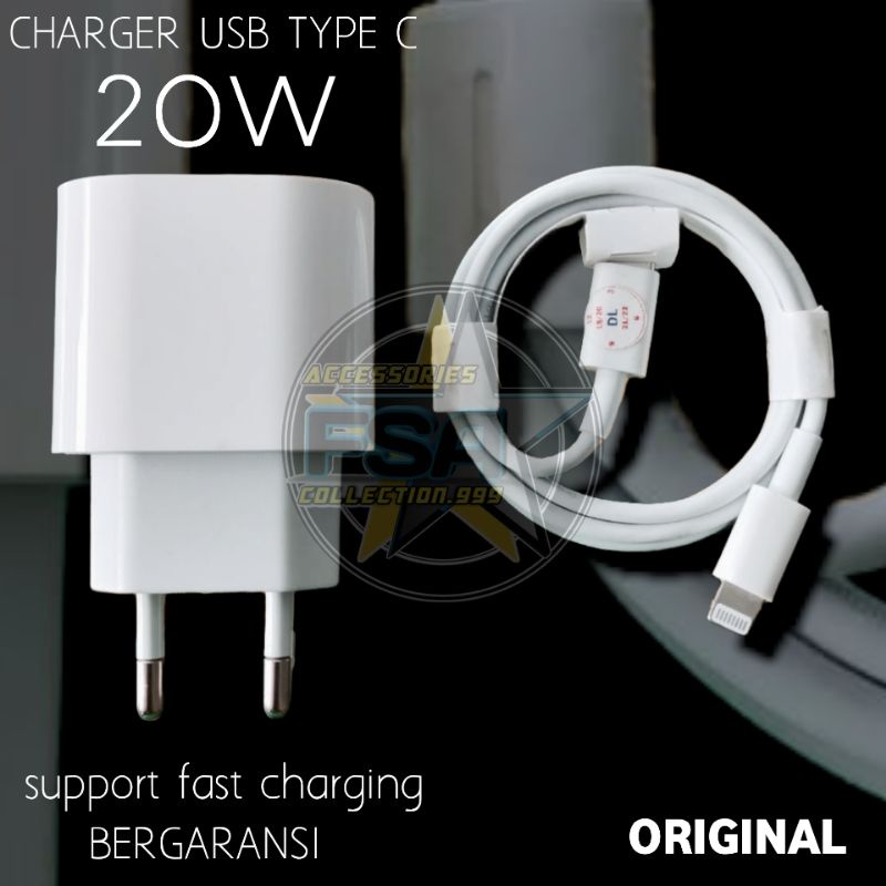 CHARGER I-PH 20W USB C TO LIGHT-NING FAST CHARGE I-PH 7+/8+/X/XS/XR/XS MAX/11 TC/CAS*AN